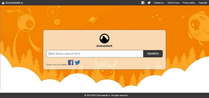 Rival do Spotify, Grooveshark está de volta em novo endereço(Foto: Reprodução/Grooveshark.io)