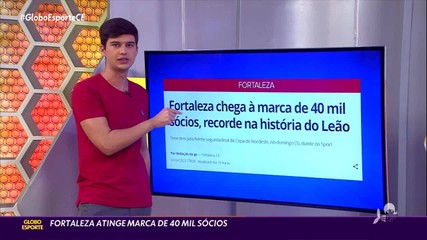 Assista às matérias do Globo Esporte CE desta quarta, 2 de