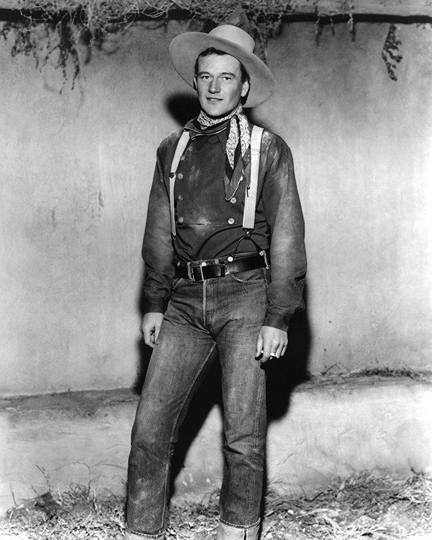 American actor John Wayne (1907 - 1979) as the Ringo Kid in a publicity still for the Western film 'Stagecoach', 1939. (Photo by Silver Screen Collection/Getty Images) (Foto: Silver Screen)