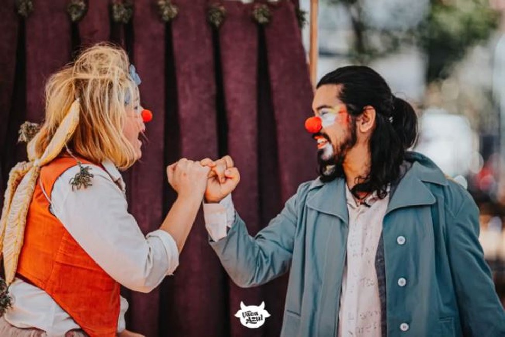 Espetáculo “A Borboleta Mais Velha”. — Foto: Reprodução