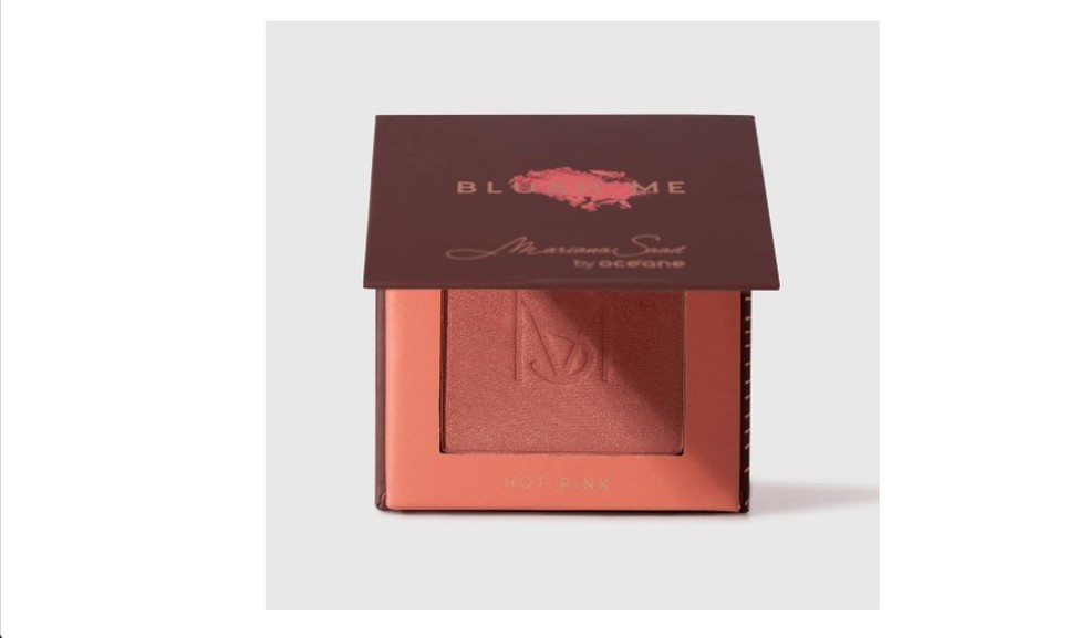 O blush rosa da Mariana Saad é o item de maquiagem mais vendido na Amazon (Foto: Divulgação/Amazon)