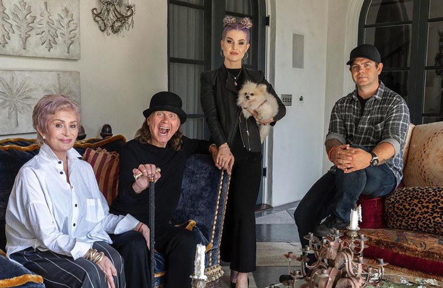 Sharon, Ozzy, Kelly e Jack Osbourne (Foto: Reprodução / Instagram)
