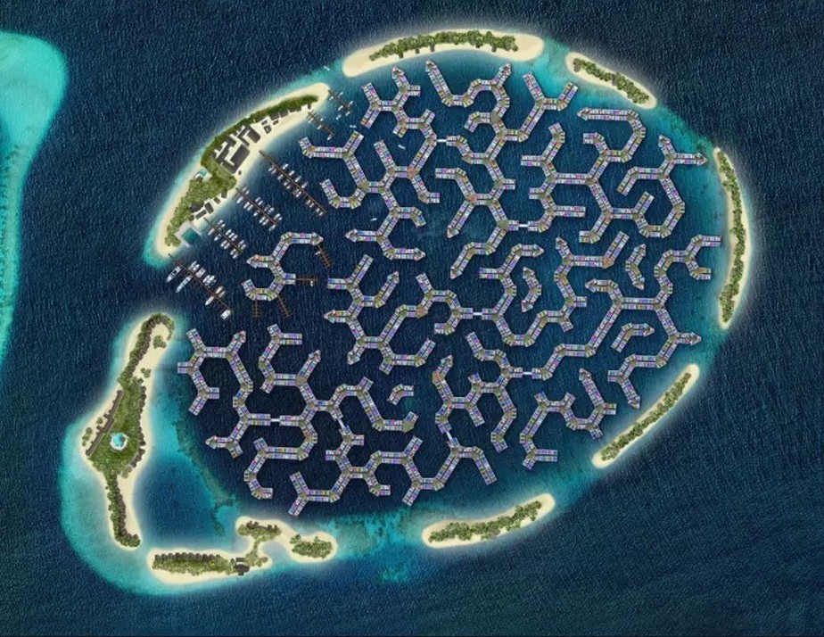 Maldives Floating City Gallery