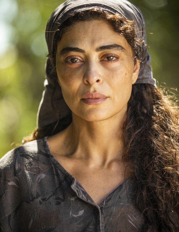 Juliana Paes caracterizada como Maria Marruá em Pantanal (Foto: João Miguel Junior/Globo)
