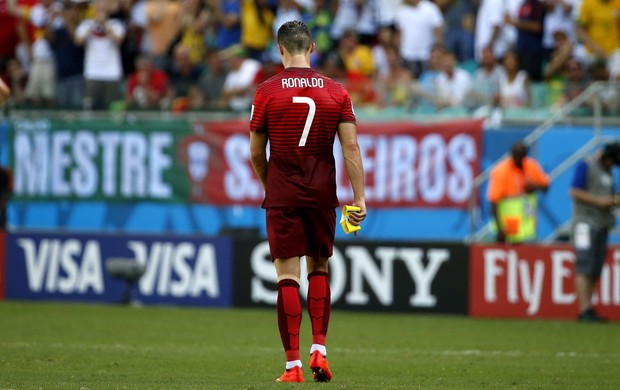 cristiano Ronaldo portugal e Alemanha Arena Fonte Nova (Foto: Agência Reuters)