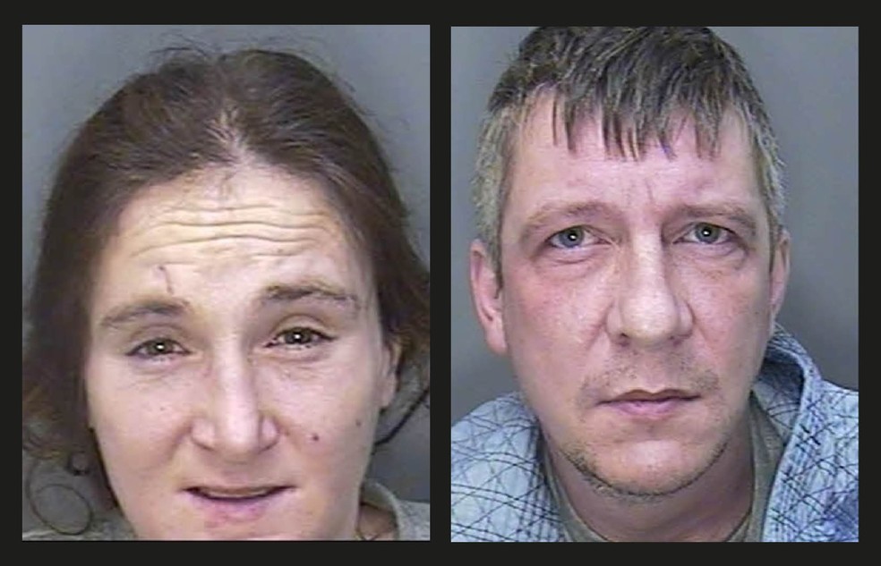 Jodie Swannick e Lee Chugg  — Foto: Departamento de Polícia de Devon e Cornwall