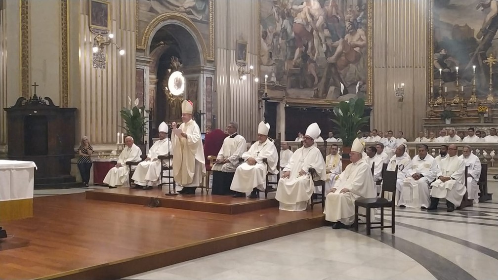 Anjo bom da Bahia se tornou santa no domingo (13), após canonização pelo Papa Francisco — Foto: Maiana Belo/G1 Bahia