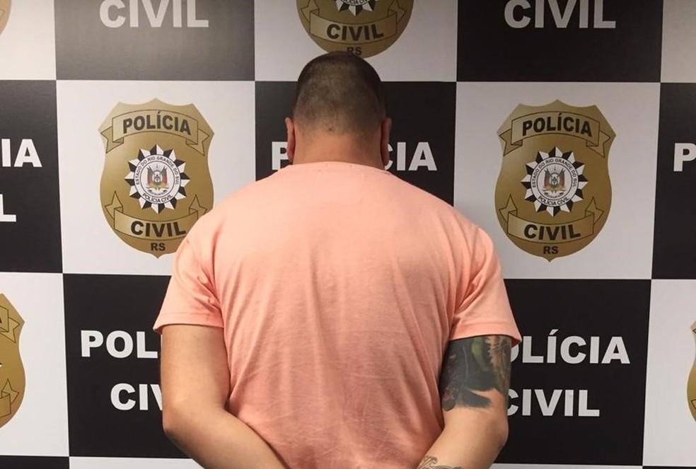 Fisioterapeuta teria simulado um assalto contra a ex-companheira, no dia 29 de dezembro de 2018, em Curitiba — Foto: Polícia Civil/Divulgação