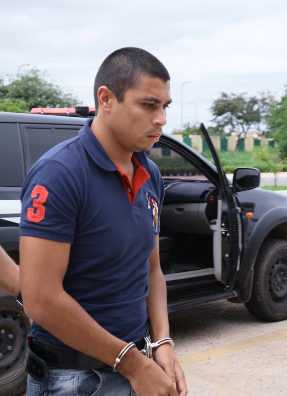 Assassino confesso do jornalista Décio Sá, Jhonathan de Sousa Silva (Foto: Biné Morais /O Estado)