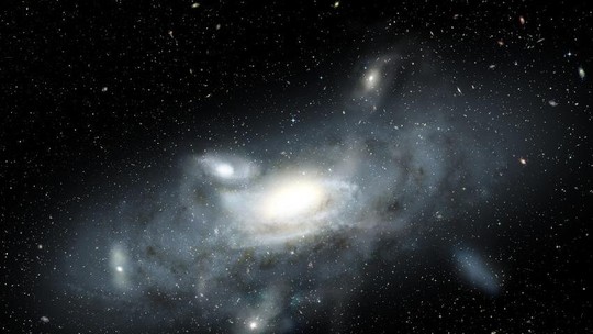 James Webb encontra galáxia "gêmea" da Via Láctea em versão mais jovem