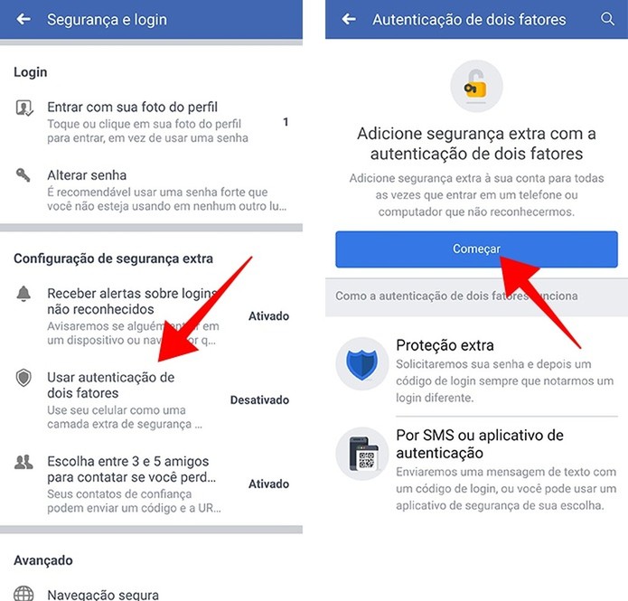 Como Ativar A Verificação Em Duas Etapas No Facebook Dicas E Tutoriais Techtudo 3785