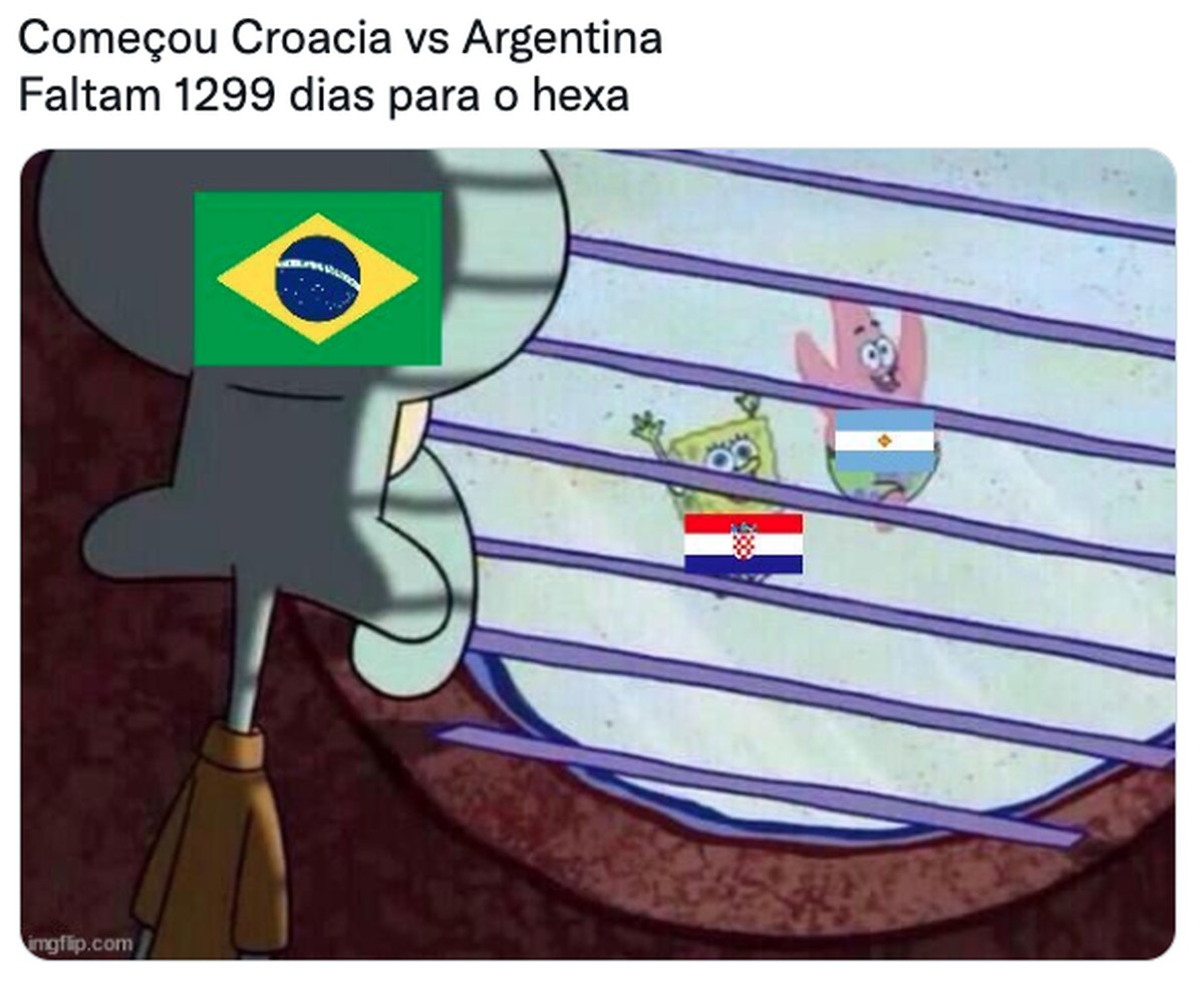 Argentina x Croácia: veja os memes do jogo da Copa do Mundo