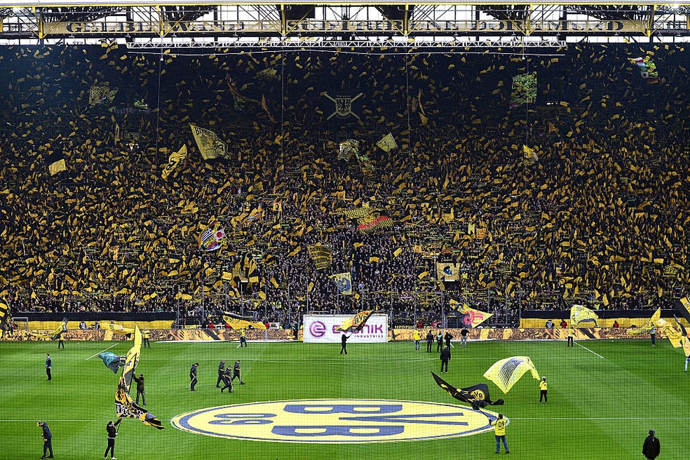 A Muralha Amarela, parte do  — Foto: Getty Images