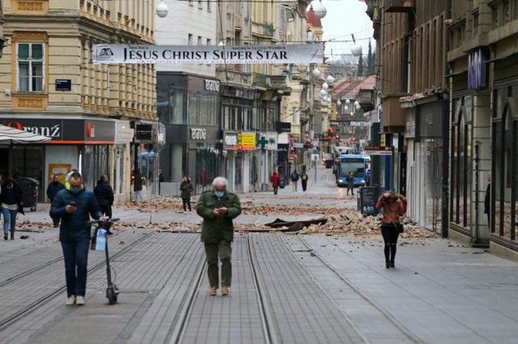 Terremoto De Magnitude 5 3 Atinge A Croacia E Deixa Um Morto Mundo G1