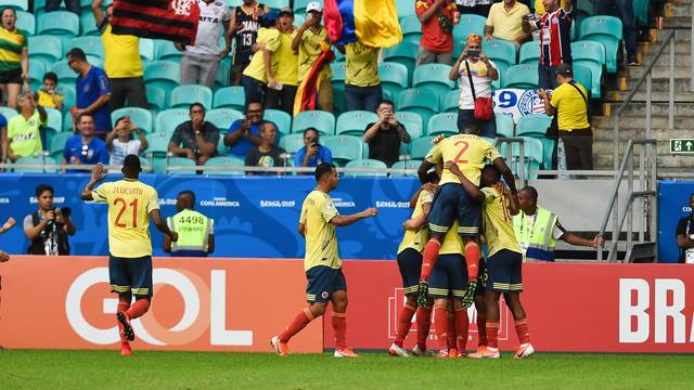 Colômbia classificou para o mata-mata da Copa América com 100% de aproveitamento