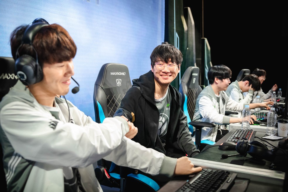 Invictus Gaming vence a KT Rolster e está nas semifinais do mundial — Foto: Divulgação/Riot Games