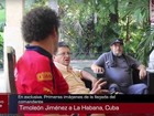 Líder das Farc e presidente colombiano se encontram em Cuba