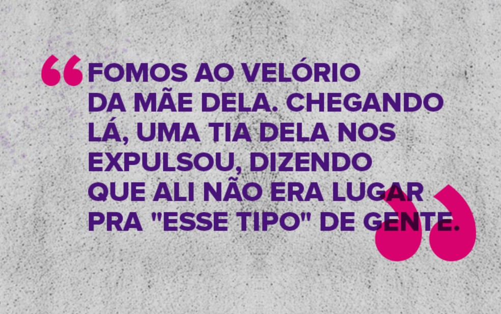 Relato de homofobia divulgado pela ONG All Out — Foto: All Out/Reprodução