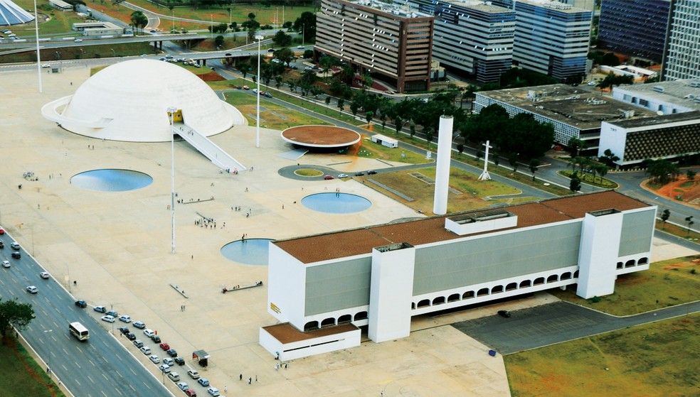 Complexo Cultural da República, em Brasília — Foto: Lula Lopes