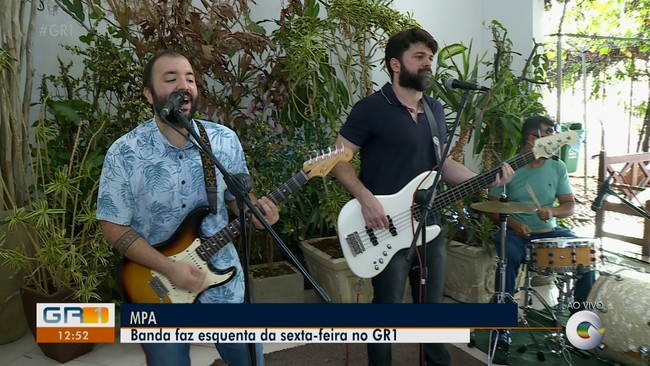 Banda MPA anima o GR1 desta sexta-feira (23)