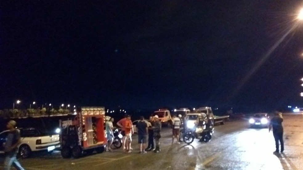 Campeonato de som automotivo ocorreu neste domingo (6) no Estacionamento da Arena da Floresta (Foto: Divulgação/2ºBPM-AC)