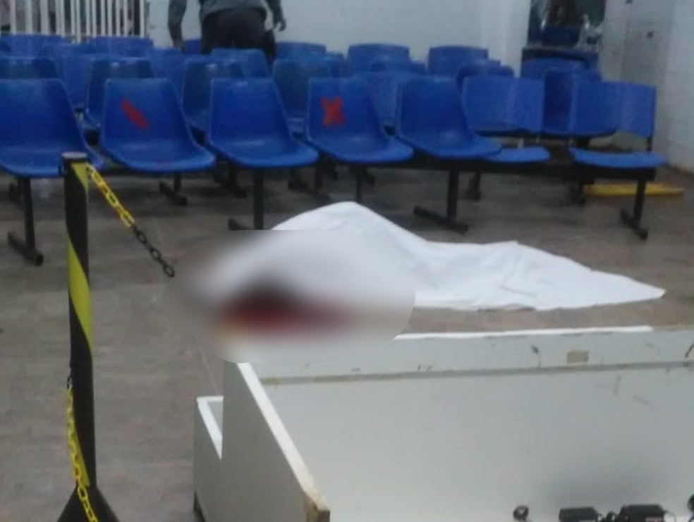 Adeilson Miranda Oliveira foi morto a tiros dentro do Hospital Municipal de São José de Ribamar — Foto: Reprodução/Redes Sociais