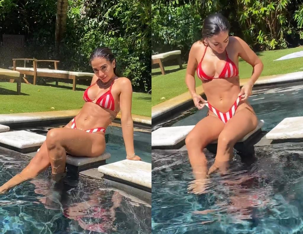 Anitta em mansão em Miami (Foto: Reprodução/Instagram)