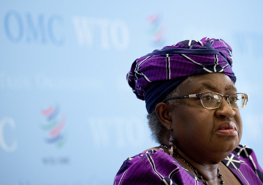 Diretora geral da OMC, Ngozi Okonjo-Iweala. Em relatório, ela ataca barreiras comerciais