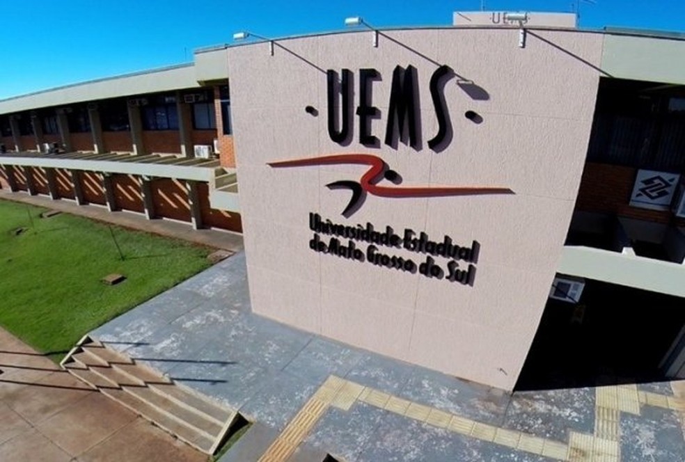 Campus da Universidade Estadual de MS — Foto: UEMS/ Reprodução 