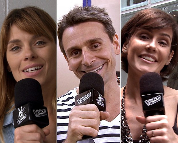 Carolina, Murilo e Deborah relembram trilhas que marcaram seus personagens (Foto: The Voice Brasil/ TV Globo)