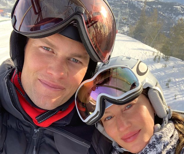 Tom Brady e Gisele Bündchen (Foto: Reprodução Instagram)