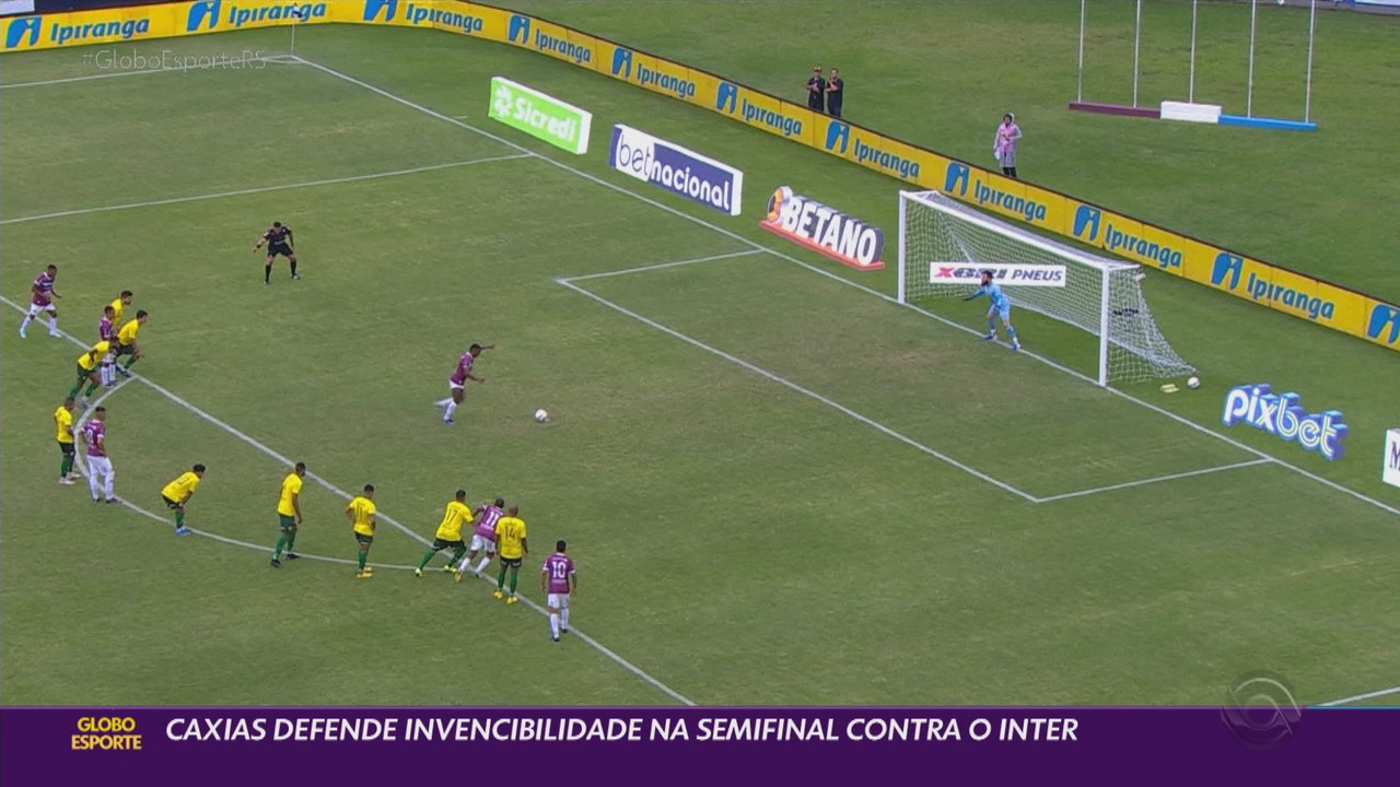 Caxias defende invencibilidade na semfinal contra o Inter
