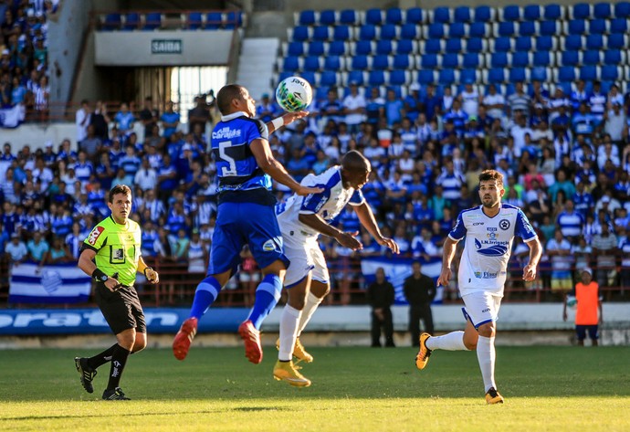 Panda marcou seu segundo gol com a camisa azulina (Foto: Ailton Cruz/Gazeta de Alagoas)