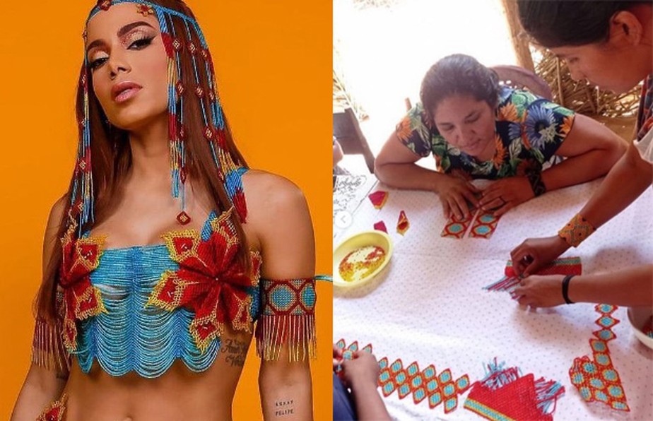 'Mostrando como valorizar a cultura indígena', diz Sonia Guajajara sobre look de Anitta