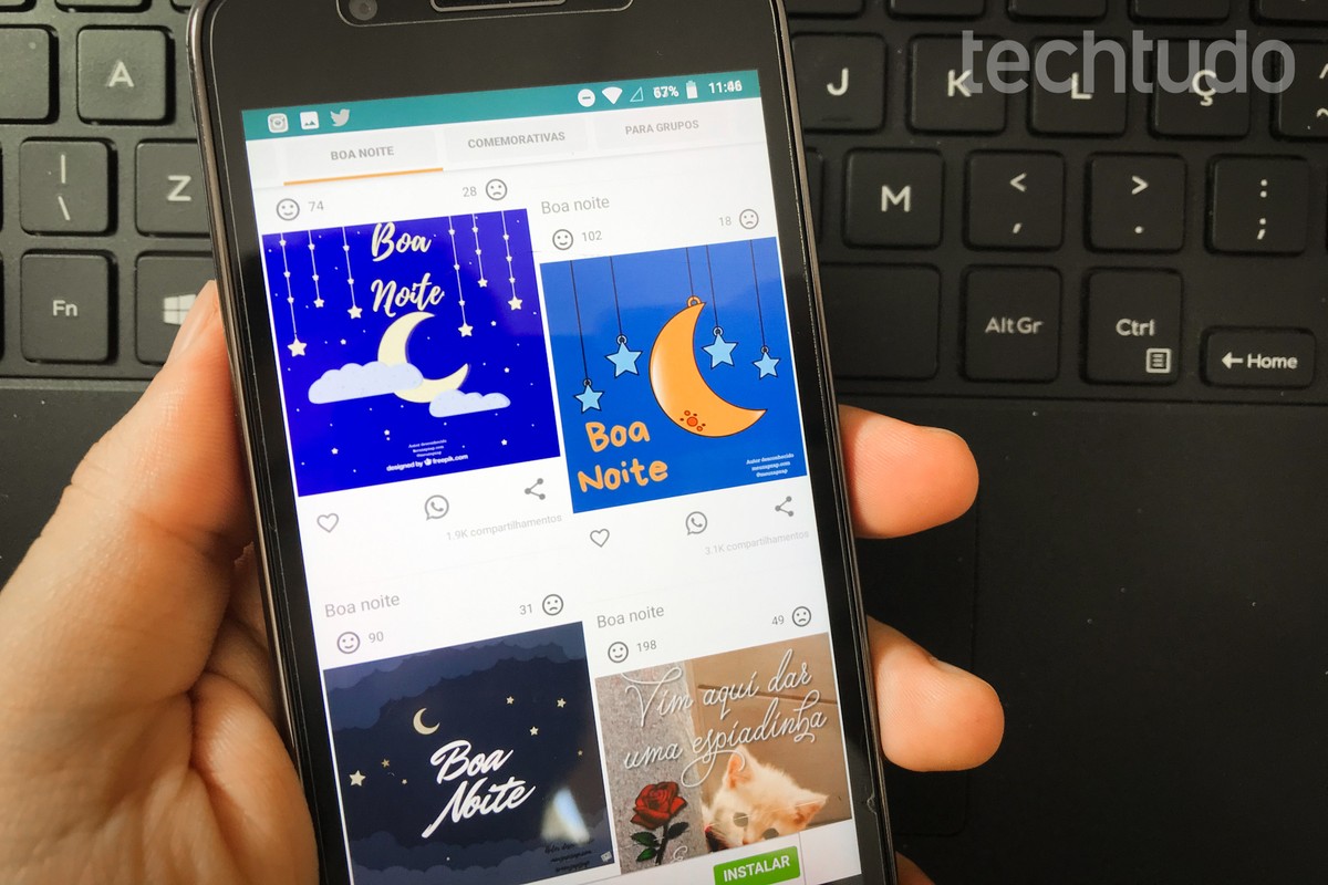 Mensagem de Boa Noite para WhatsApp: 5 apps com frases, imagens e GIFs |  Redes sociais | TechTudo