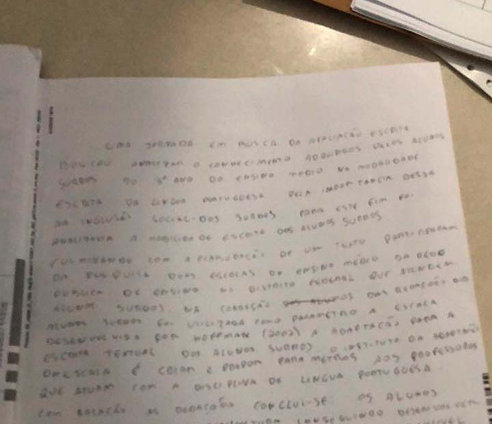 Candidato do Enem em Salvador é suspeito de plagiar trecho de livro em redação do exame (Foto: Divulgação/Polícia Federal)