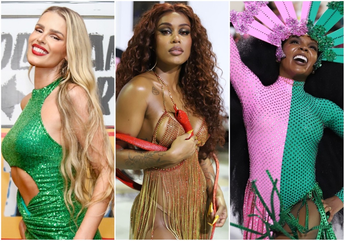 Yasmin Brunet, Rebecca, Thelminha e mais: conheça as musas do Carnaval do Rio