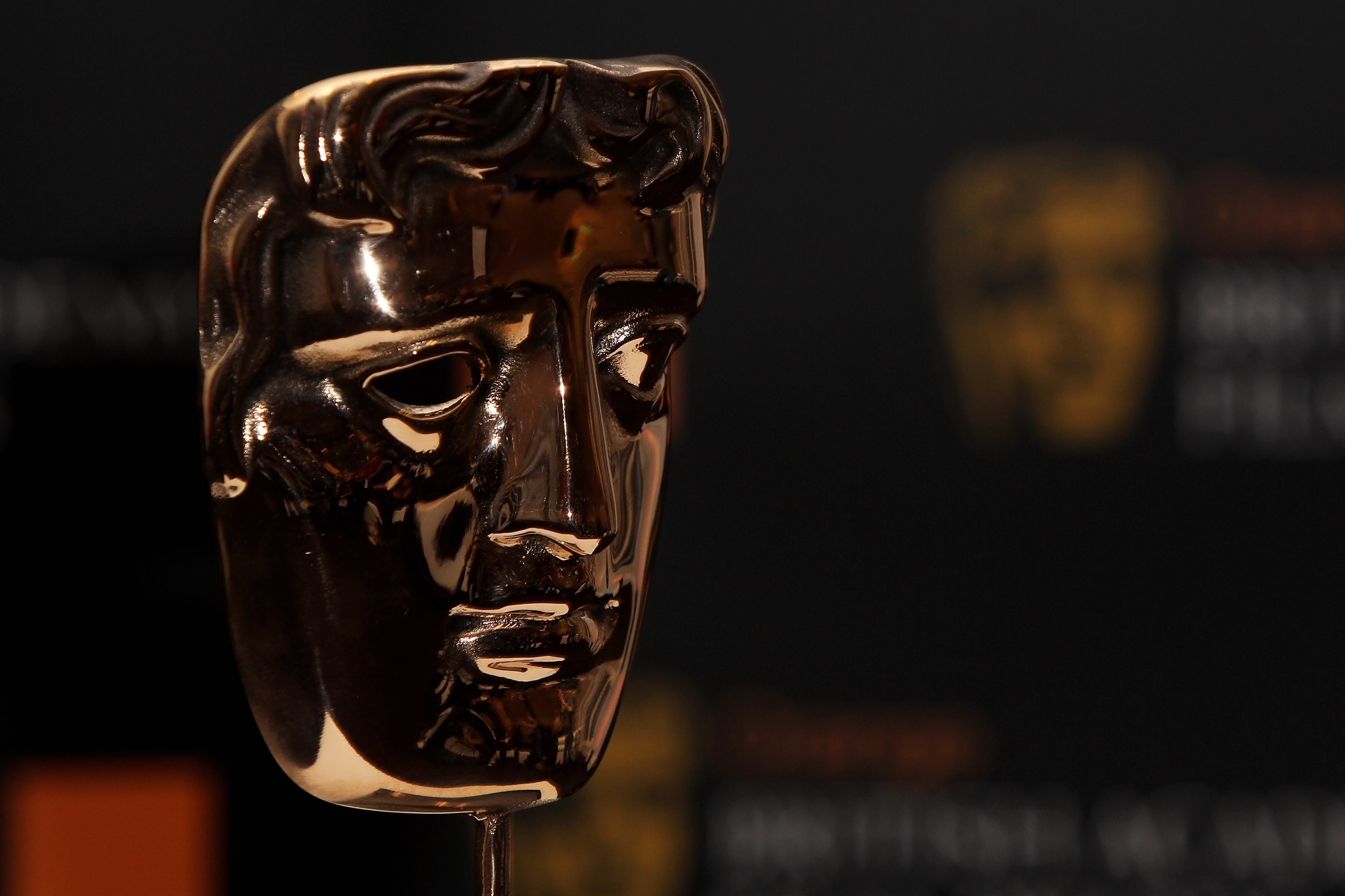 O prêmio do British Academy Film Awards (Bafta) (Foto: Getty Images)