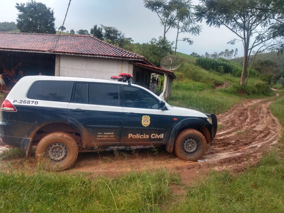 Polícia busca homem suspeito de matar fazendeiro e estuprar filha da vítima em Lagoinha (SP) — Foto: Divulgação/Polícia Civil