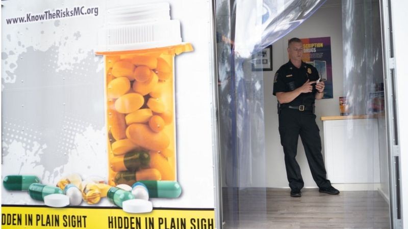 Especialistas dizem que pandemia e aumento de consumo de opioides sintéticos, como fentanil, contribuíram para aumento (Foto: Getty Images via BBC News)