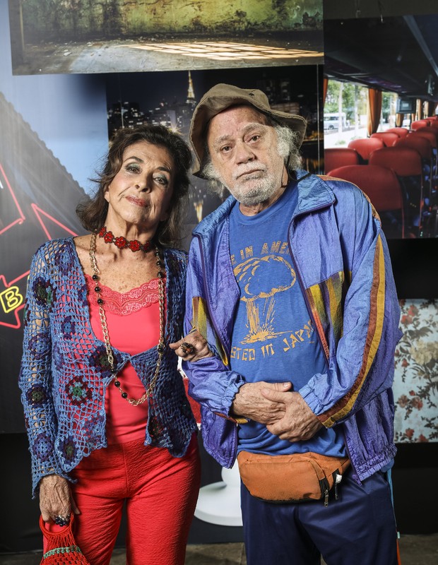 Chico ( Tonico Pereira ) e Cornélia ( Betty Faria ) (Foto: Globo/João Miguel Júnior)