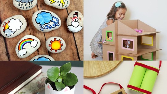 10 atividades manuais para estimular a criatividade das crianças nas férias