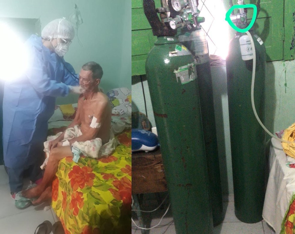 Idoso de 92 anos é primeiro paciente a falecer a espera de um leito de UTI no Piauí — Foto: TV Clube/ Érica Sousa