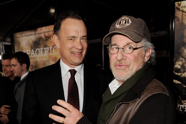 Tom Hanks e Steven Spielberg (Foto: Getty Images)