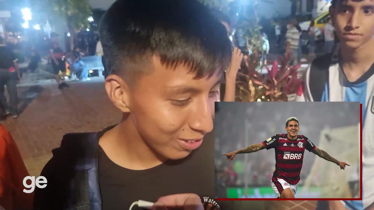 Os equatorianos conhecem os jogadores do Flamengo? Assista o teste feito pelo ge