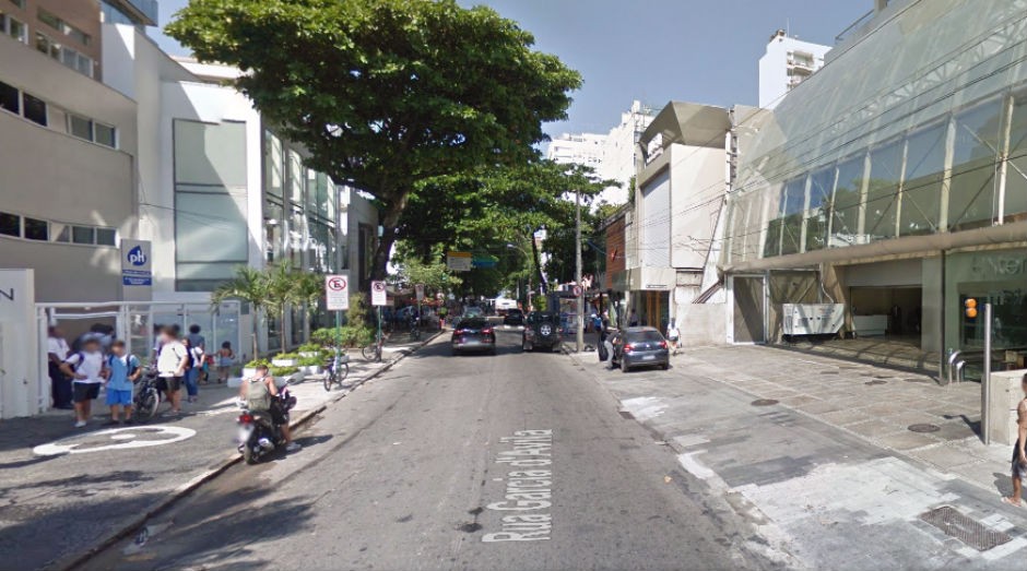 A rua tem 39º aluguel mais caro do mundo, de R$ 325 mensais por metro quadrado, em média (Foto: GoogleMaps)