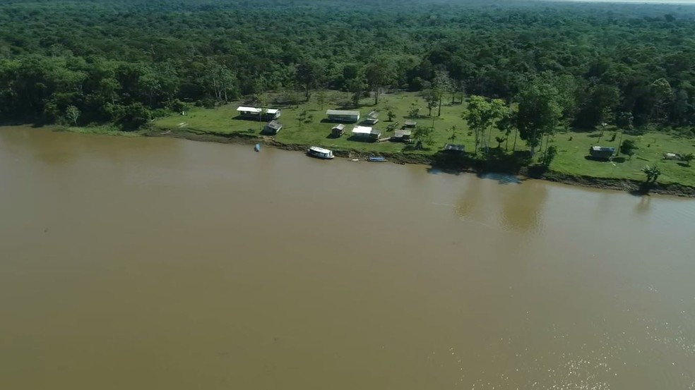 Onda de violência é registrada na região do Rio Abacaxis, em Nova Olinda do Norte, no Amazonas. — Foto: Alexandro Pereira/Rede Amazônica