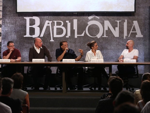 Autores e direção de Babilônia apresentam a nova novela das 9 (Foto: Carol Caminha / Gshow)