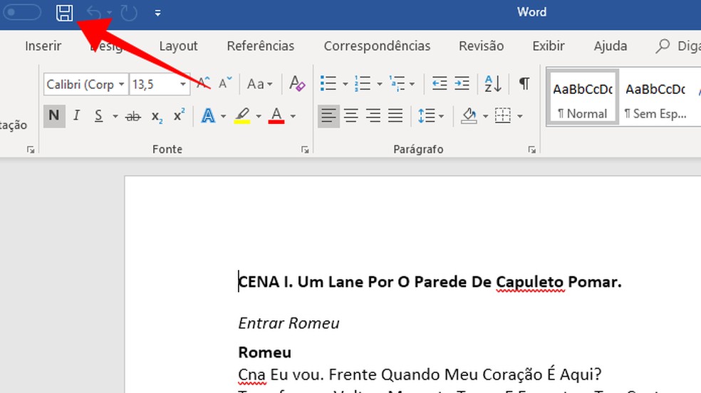 Salve o documento traduzido como um arquivo separado — Foto: Reprodução/Paulo Alves
