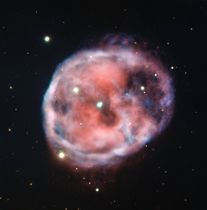 Telescópio do ESO registra nova imagem da Nebulosa da Caveira (Foto: ESO)